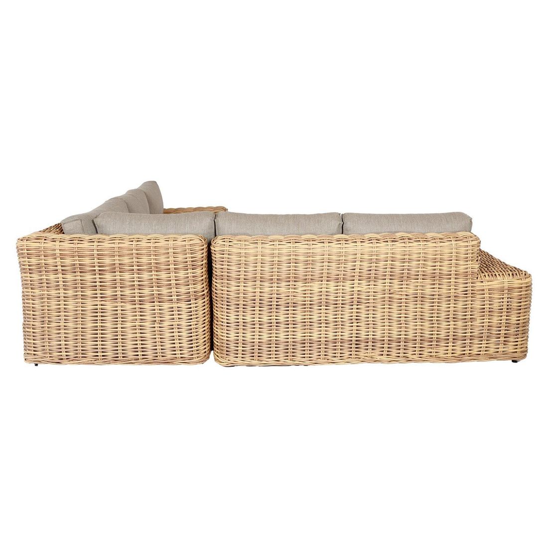 OUTLIV. Yate Ecklounge inkl. Loungetisch Geflecht/Olefin