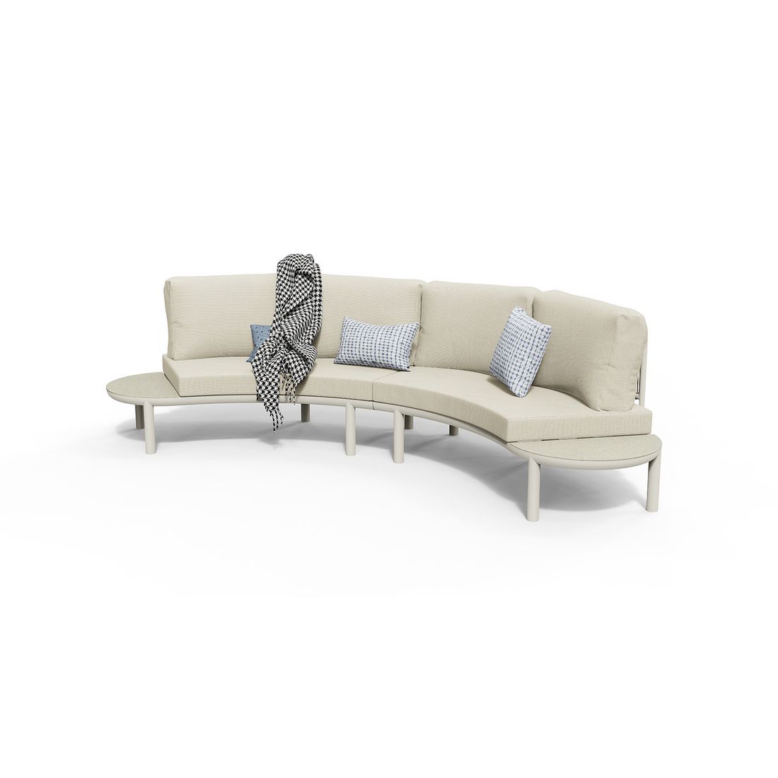 OUTLIV. Fano Gartenloungesofa Aluminium/Rope/Spun Polyester