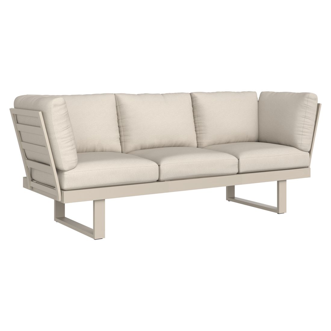 OUTLIV. Atlanta Diningsofa Aluminium/Polyester