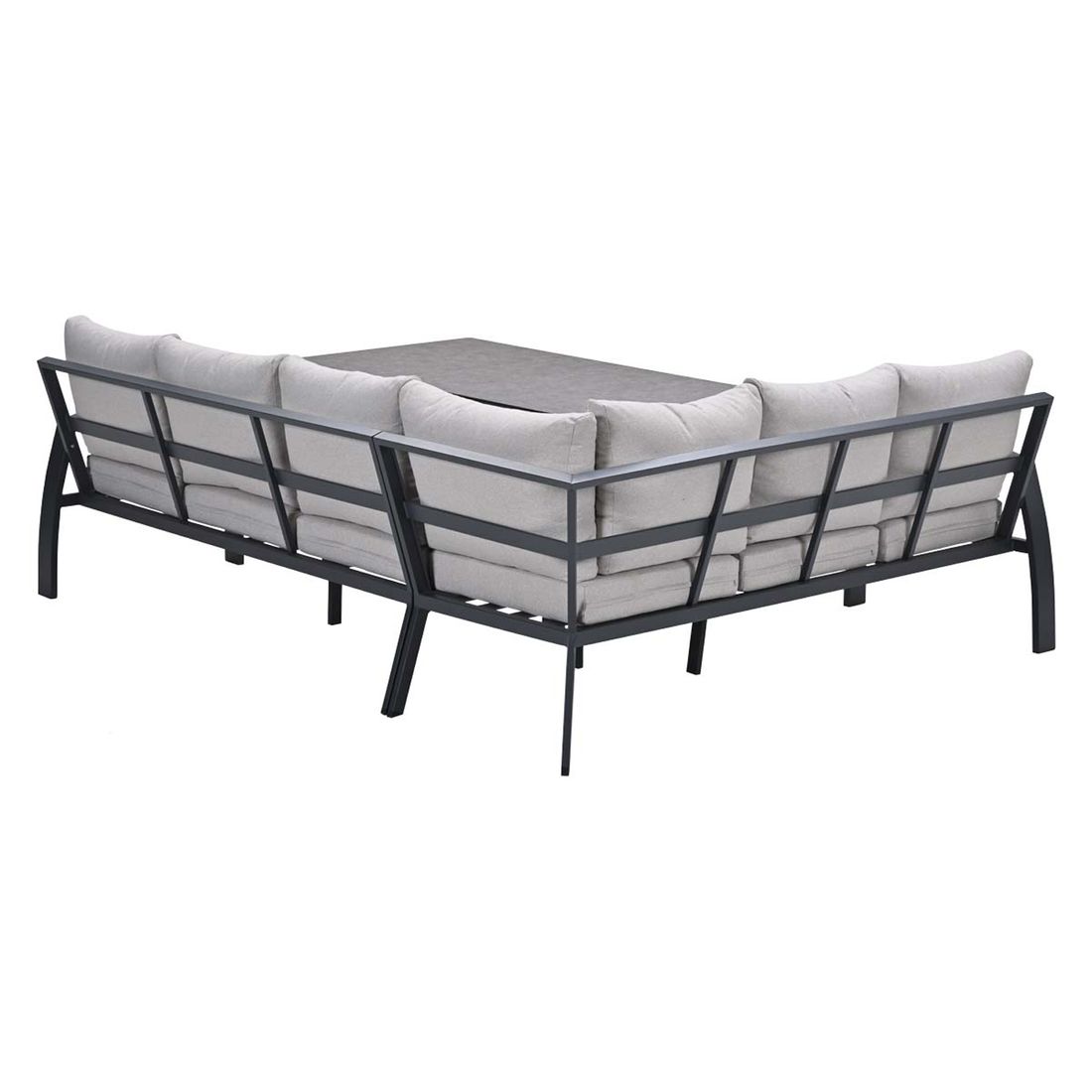 Garden Impressions Vasano Dininglounge Tisch 150x80cm Aluminium/Polyester