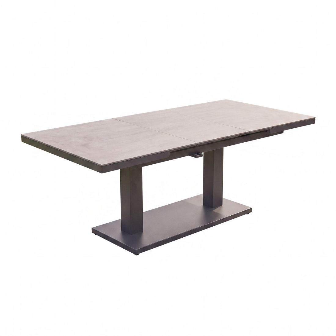 OUTLIV. Valencia Dininglounge Tisch 180x90cm Aluminium/Rope/Olefin