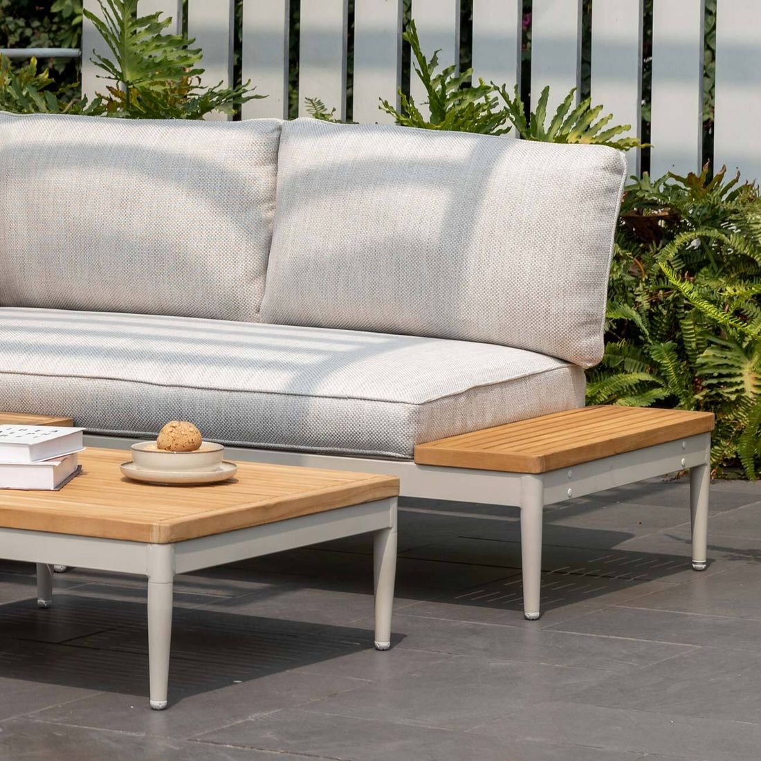 LifestyleGarden Topaz Gartenloungesofa Aluminium/Olefin
