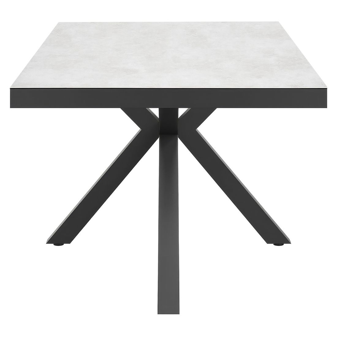 OUTLIV. Gartentisch 220x100cm Aluminium/Glaskeramik