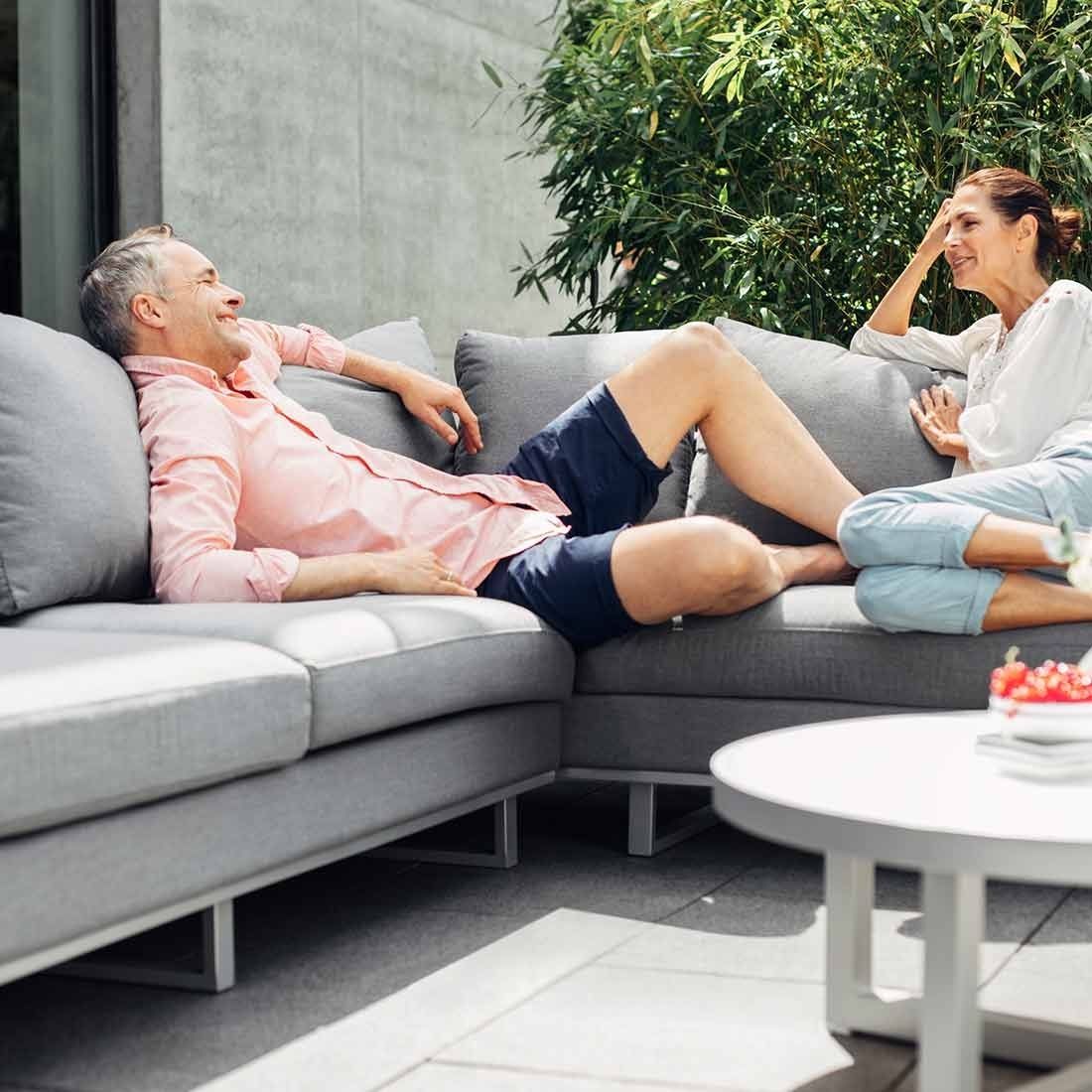 Kettler Ego Ecklounge Aluminium/Sunbrella