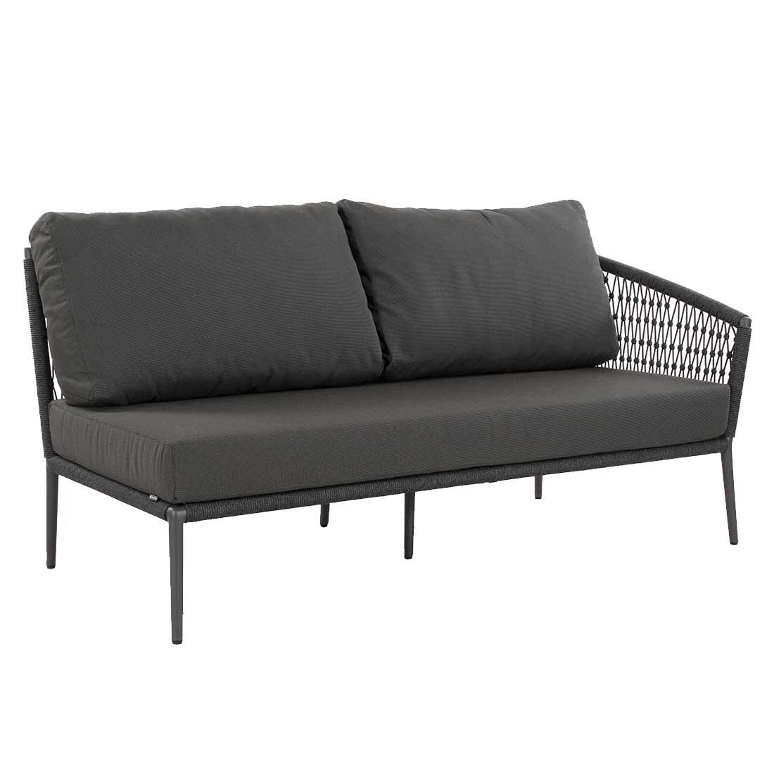 Musterring Ibiza Ecklounge inkl. Loungetisch Aluminium/Rope/Olefin