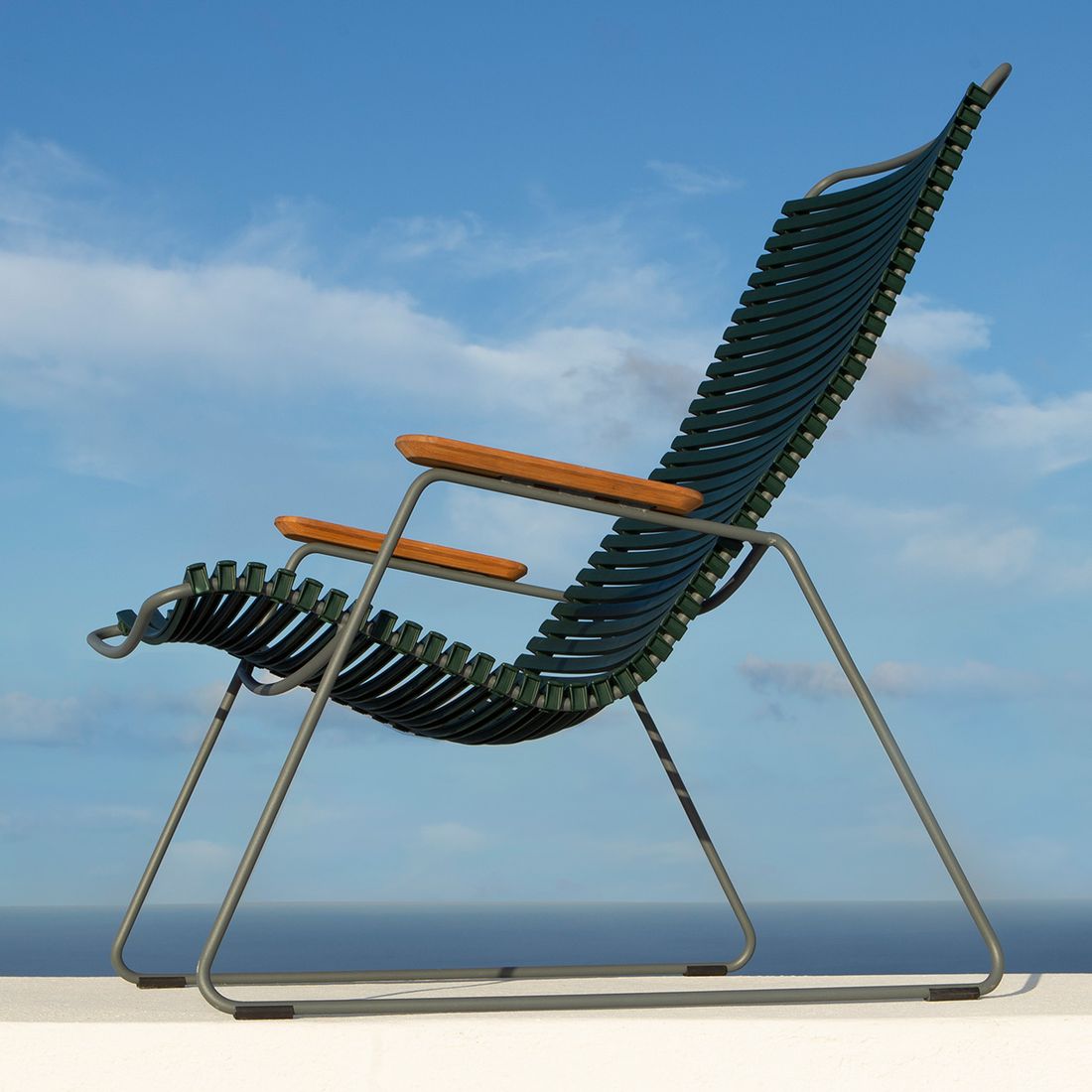 Houe Click Loungesessel Stahl/Kunststoff