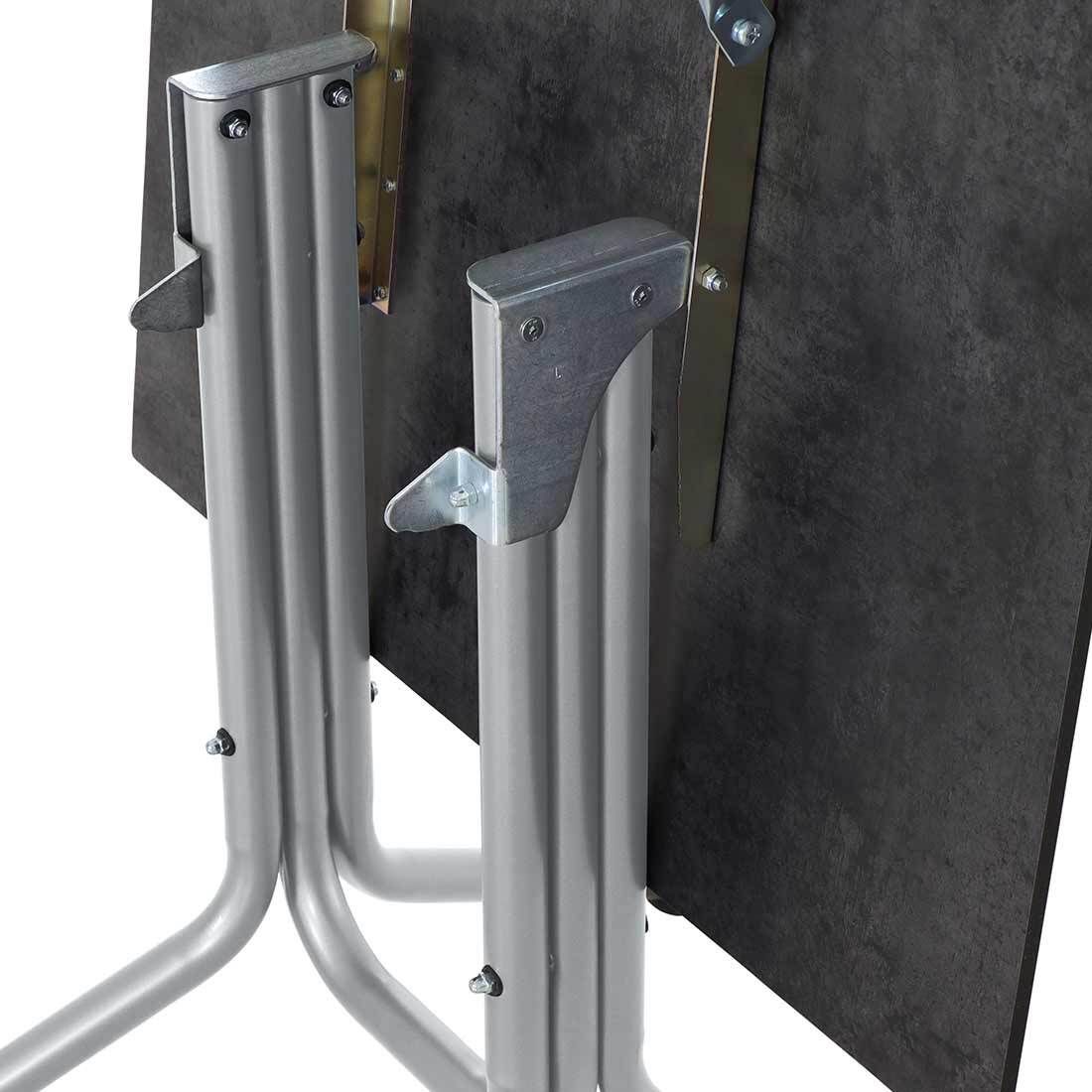Siena Garden Sola Klapptisch 80x80cm Stahl/HPL