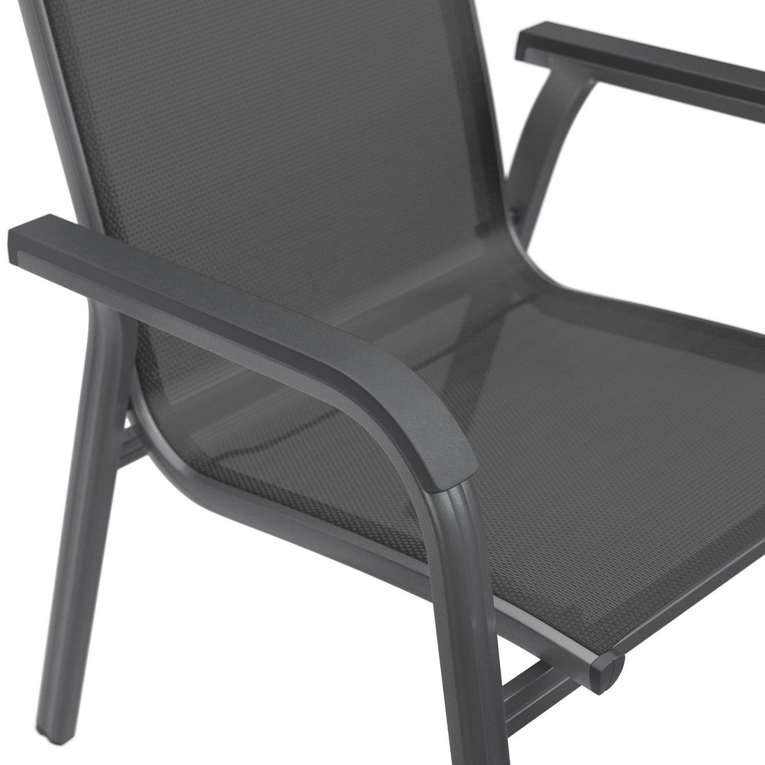 Kettler Basic Plus Gartenmöbel-Set L (6 Plätze) Tisch 160/267x91cm