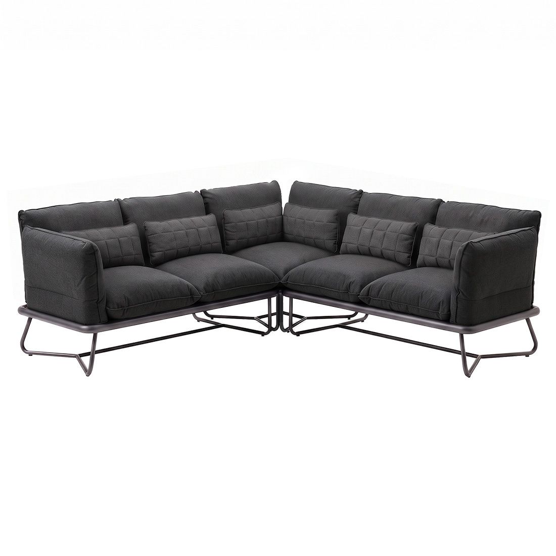 Kettler Gentle Ecklounge Aluminium/Sunbrella