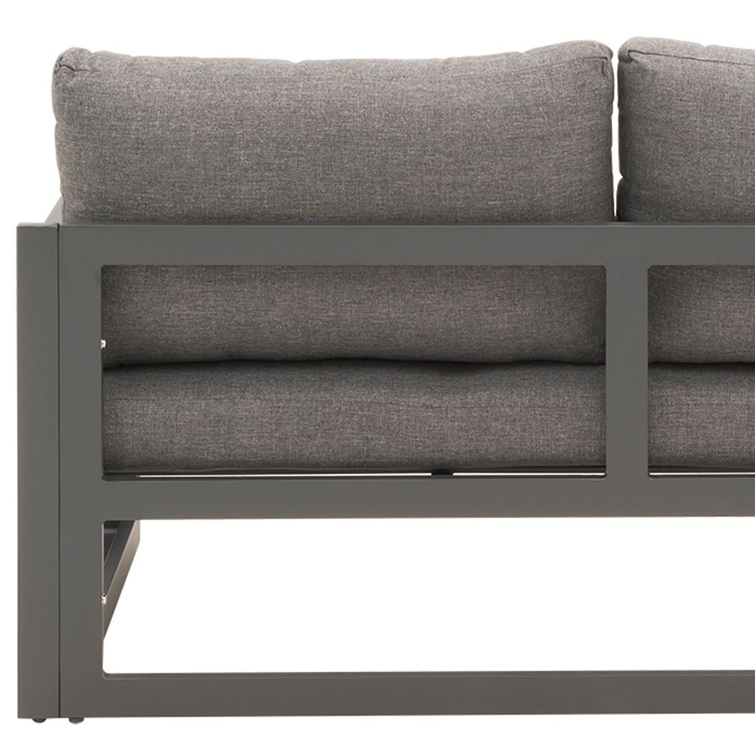 OUTLIV. Florenz Ecklounge inkl. Loungetisch Aluminium/Olefin