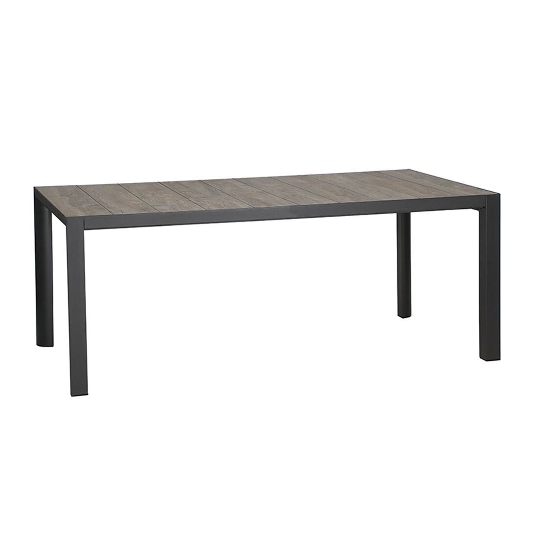 Siena Garden Corido Gartenmöbel-Set M verstellbar (4 Plätze) Tisch 182x100cm