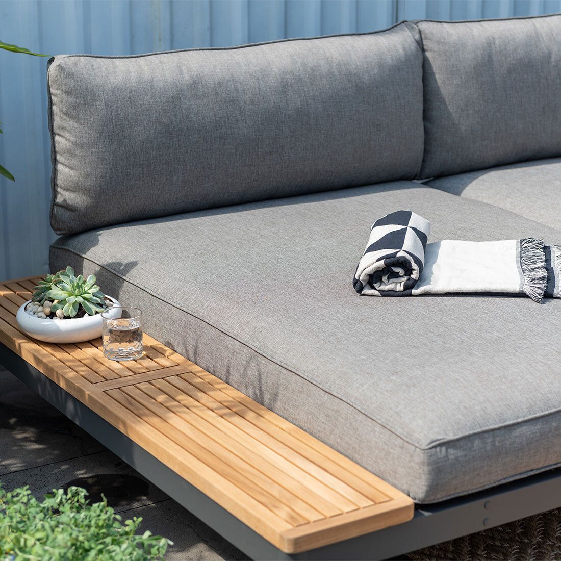LifestyleGarden Topaz XL Daybed Aluminium/Olefin