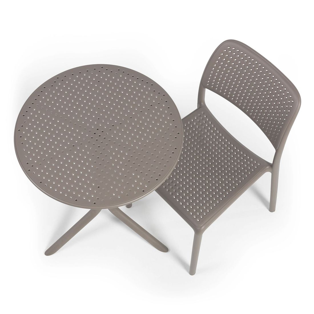 Nardi Bora Gartenmöbel-Set S (2 Plätze) Tisch Ø60,5cm