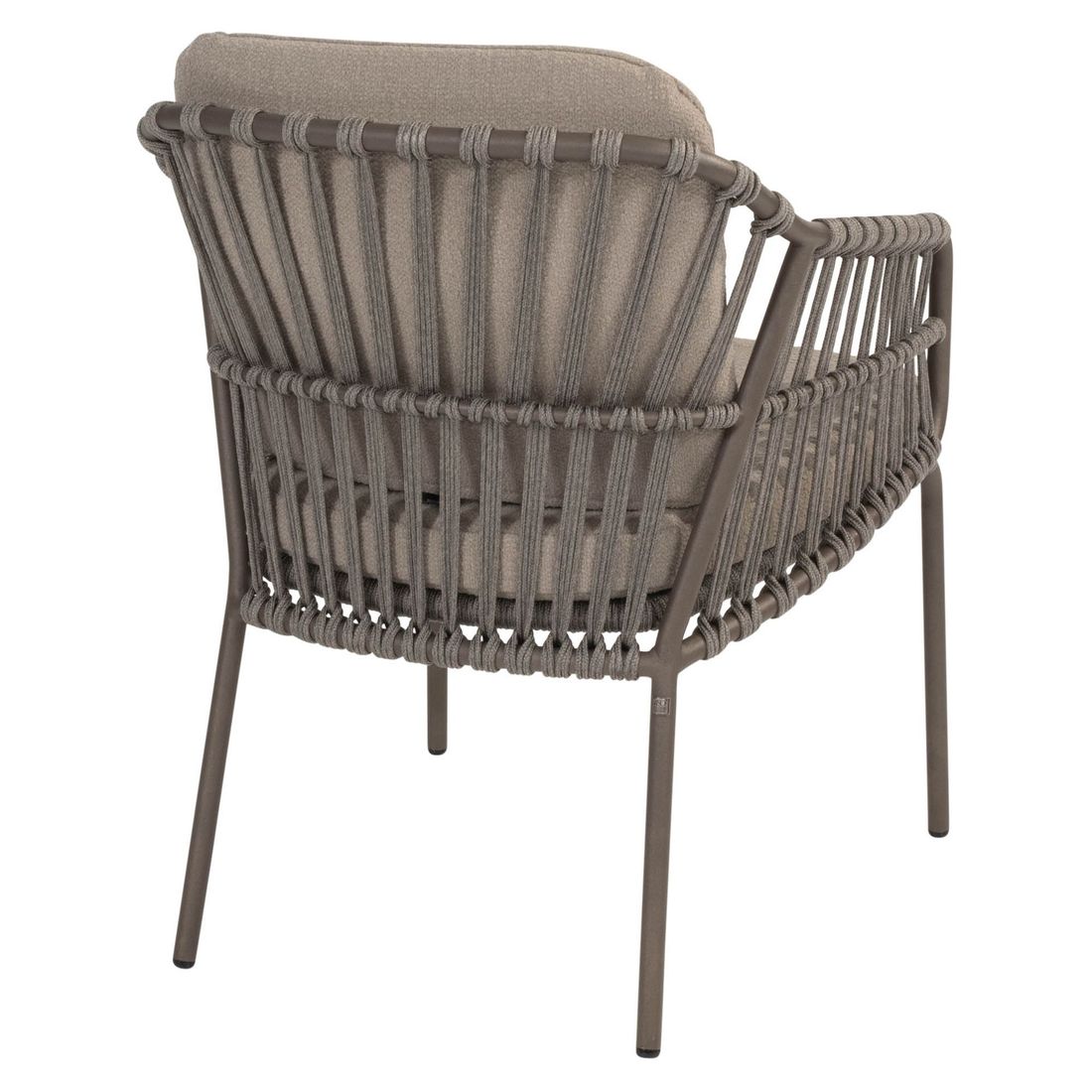 4Seasons Capalbio Gartensessel Edelstahl/Rope/Olefin