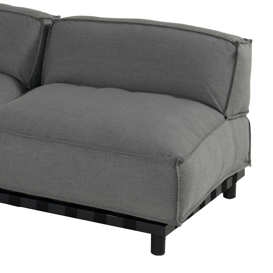 SCHÖNER WOHNEN-Kollektion Vlieland Gartenloungesofa Aluminium/Sunbrella