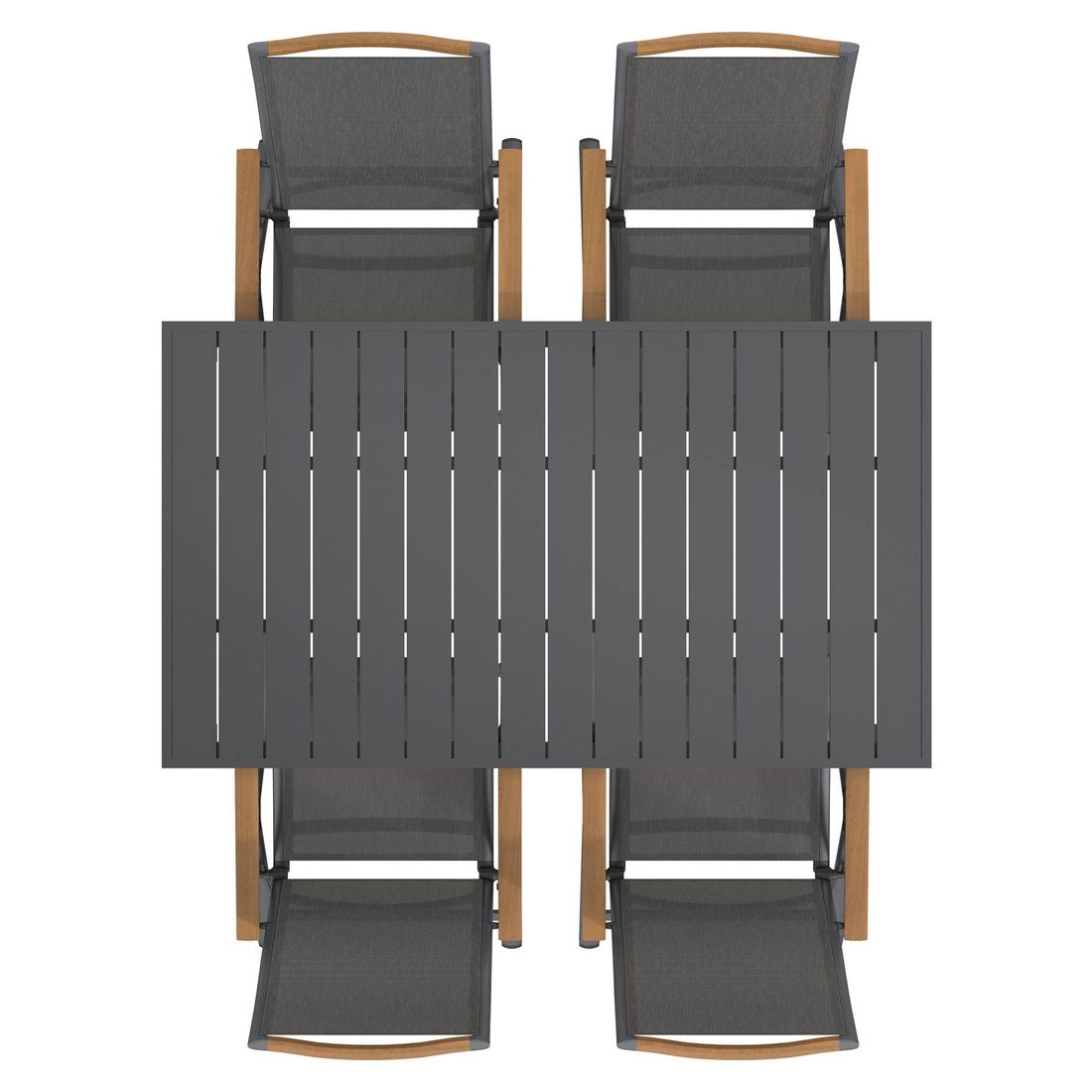 OUTLIV. Jacob Gartenmöbel-Set Tisch 155x90cm
