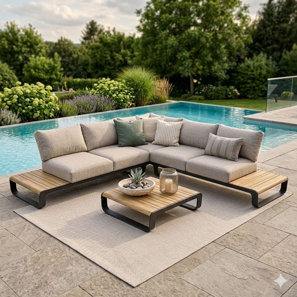 OUTLIV. Palm Springs Ecklounge inkl. Loungetisch