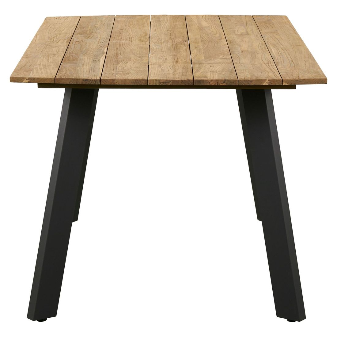 OUTLIV. Ohio II Gartentisch Aluminium/Teak recycelt