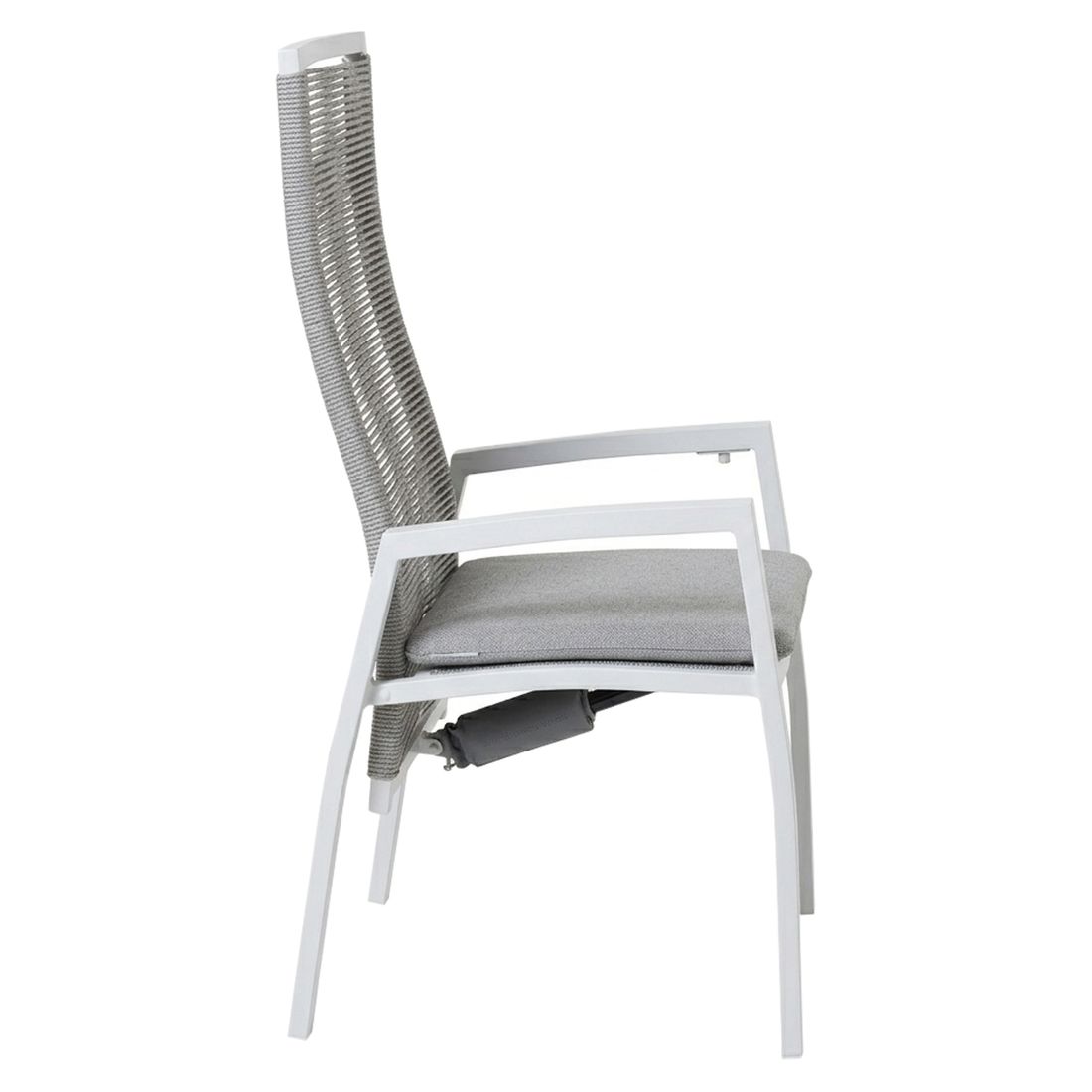 Interliving 7011 Gartensessel verstellbar Aluminium mit Sitzkissen