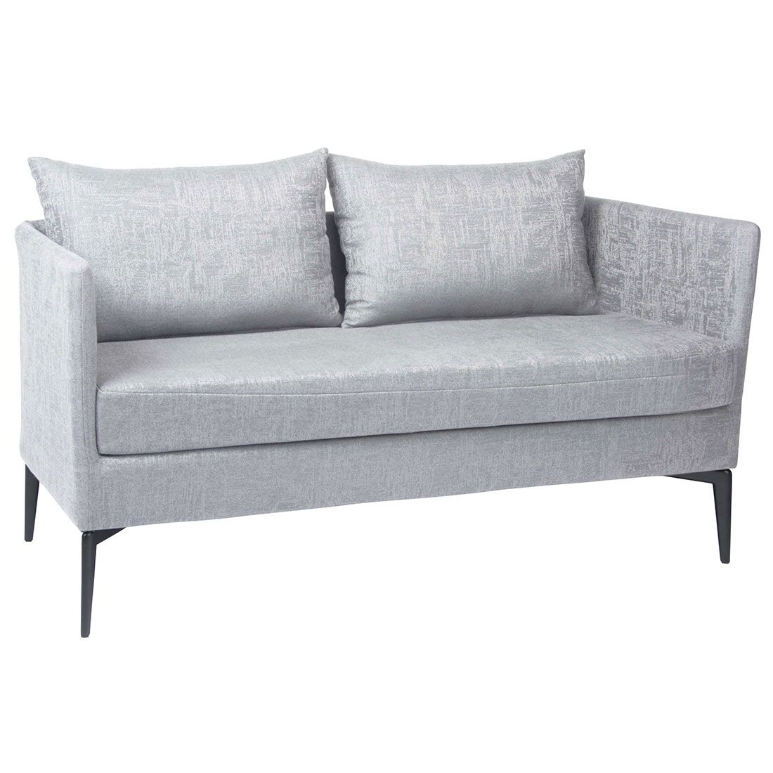 Stern Marta Diningsofa Aluminium/Sunbrella