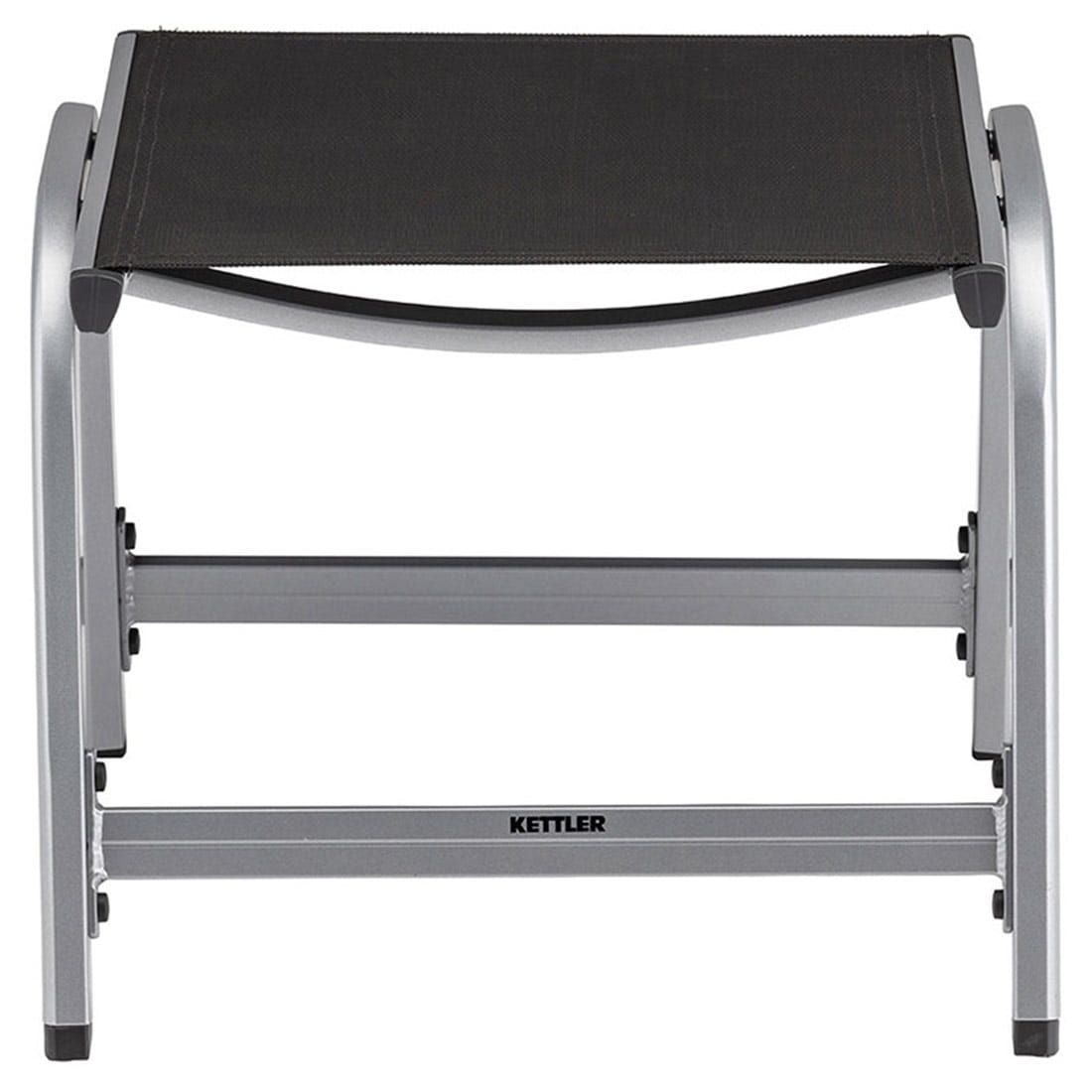 Kettler Basic Plus Gartenhocker Aluminium/Outdoorgewebe