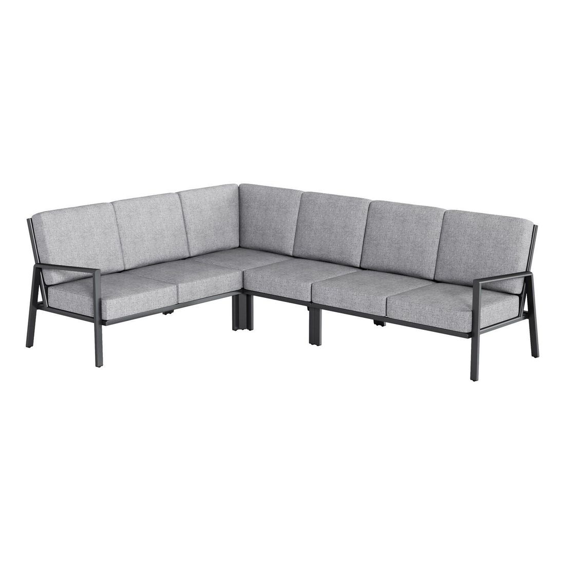 Kettler Zenith Dininglounge Tisch 180x100cm Aluminium/Olefin