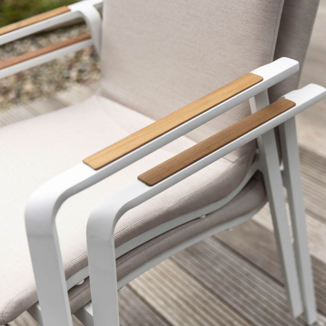 Kettler Diamond Gartenmöbel-Set M (4 Plätze) Tisch 160x95cm