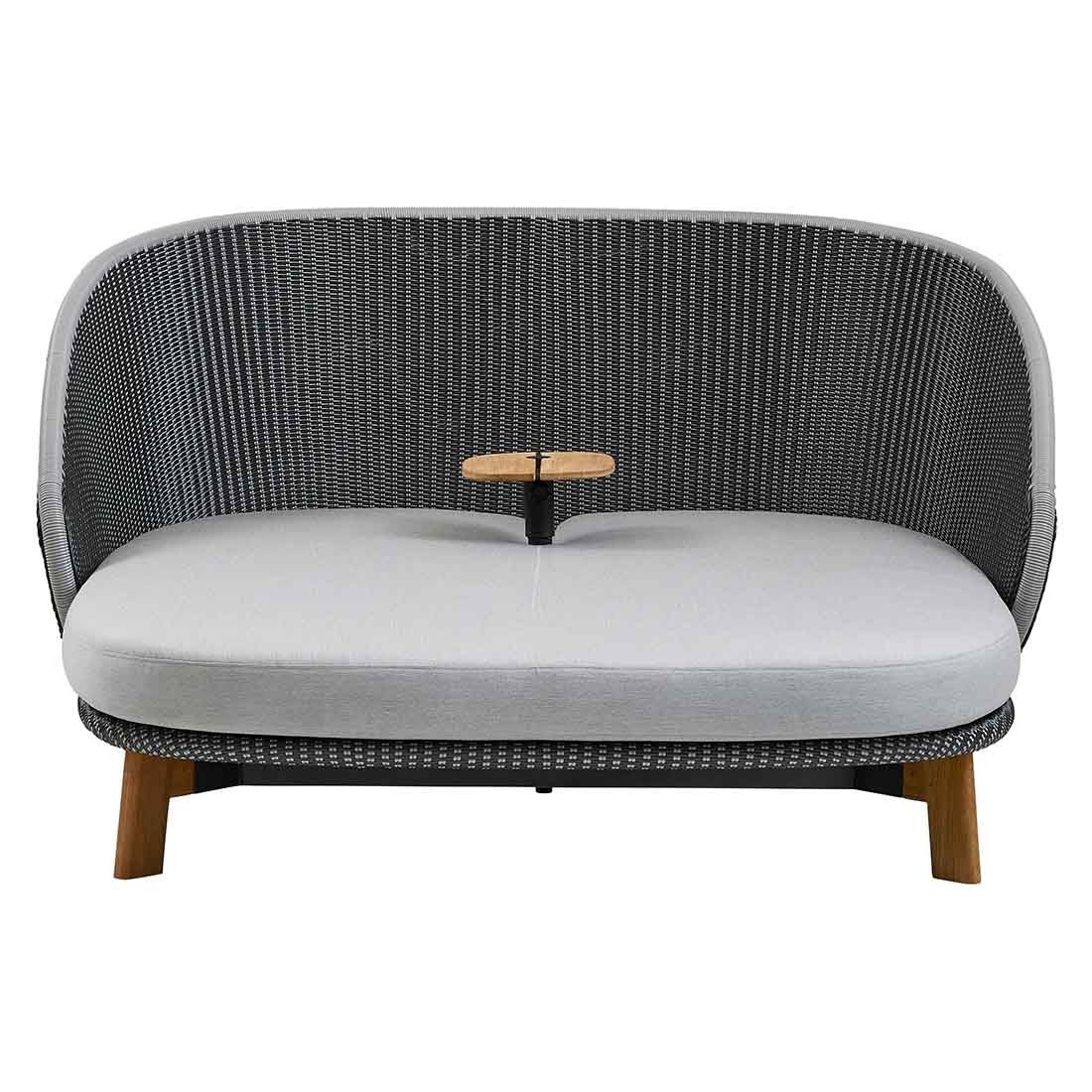 Cane-Line Peacock Daybed Teak/Alu/Geflecht inkl. Tisch
