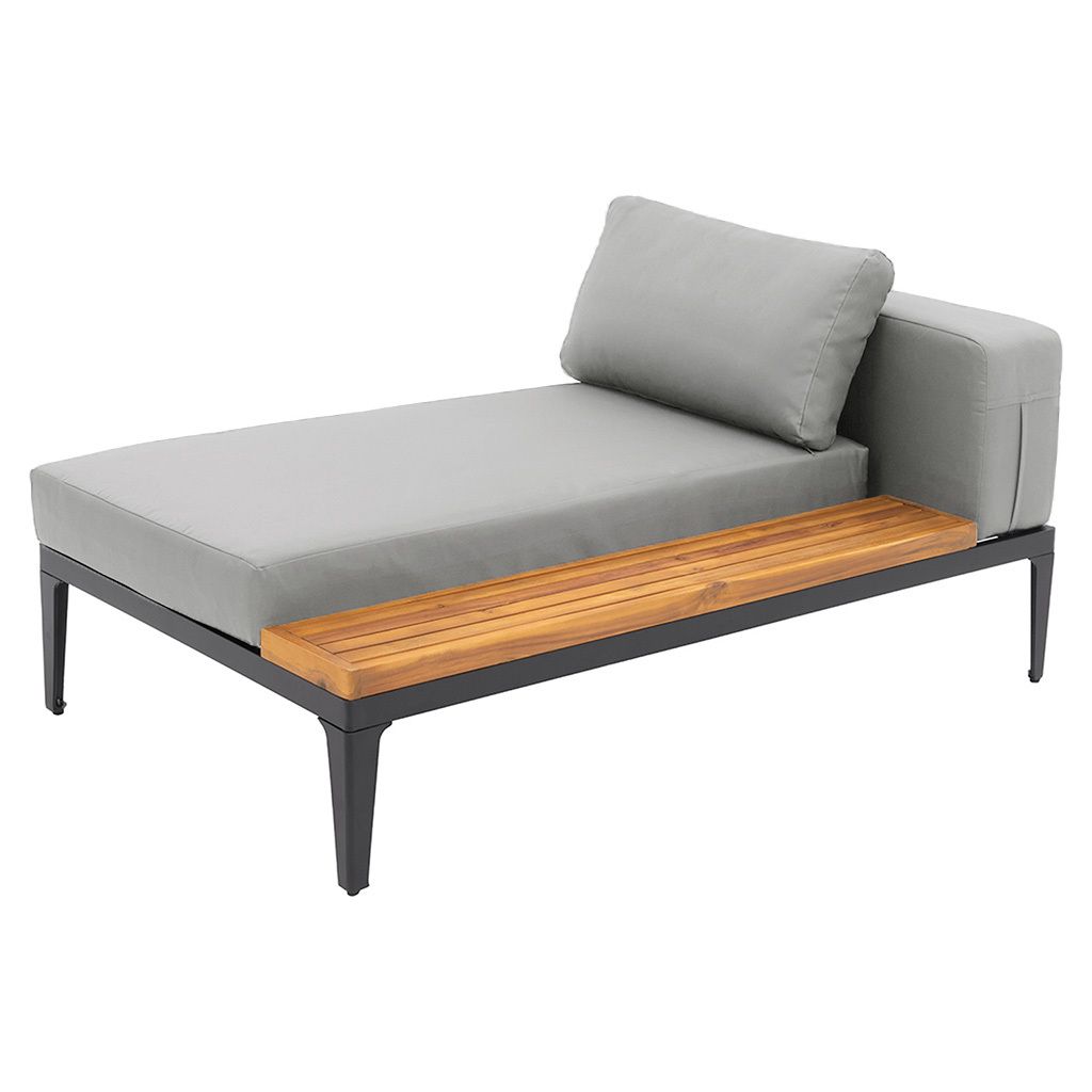 OUTLIV. Bern Ecklounge inkl. Loungetisch Aluminium/Olefin