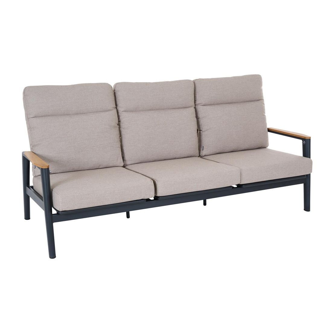 Siena Garden Cortina Gartenloungesofa verstellbar Aluminium/Rope/Polypropylen
