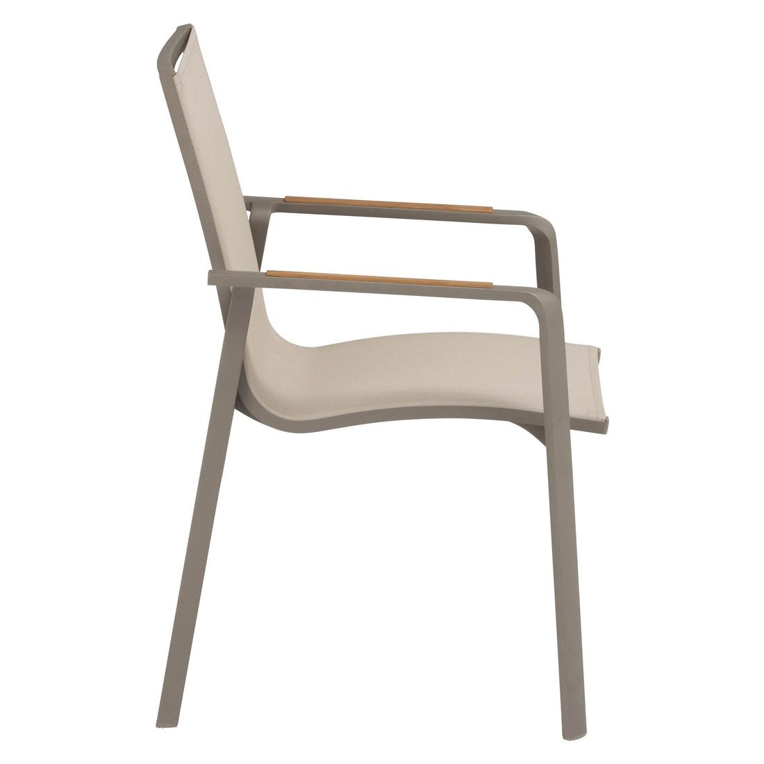 Kettler Diamond Stapelsessel Aluminium/Outdoorgewebe