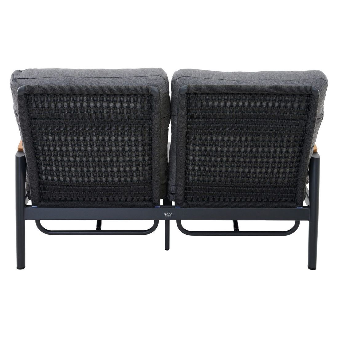 Siena Garden Cortina Loungeset verstellbar inkl. OUTLIV. Lifttisch Aluminium/Rope/Polypropylen