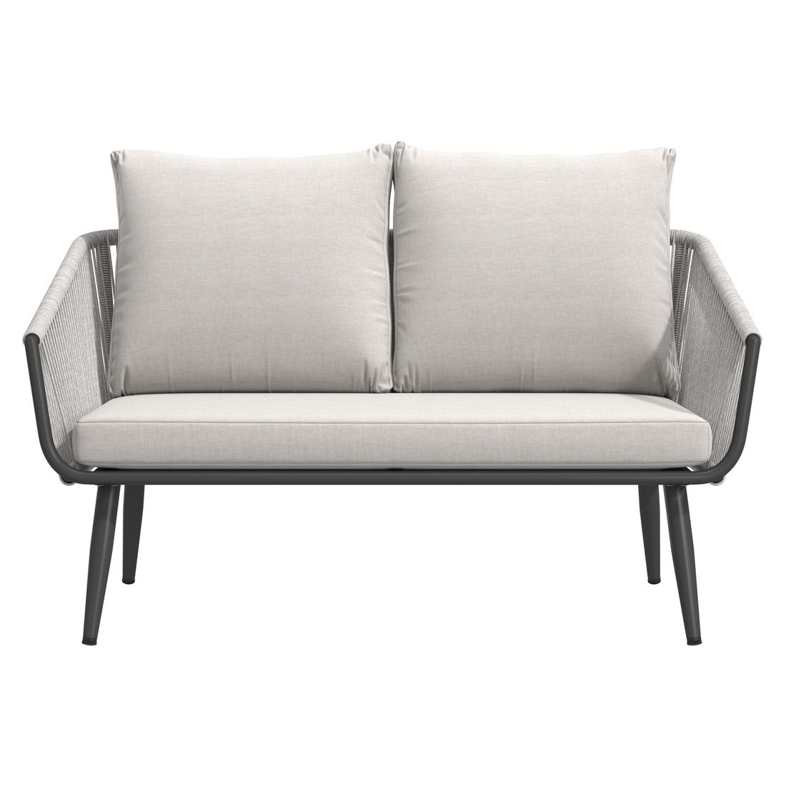 OUTLIV. Alex Loungeset inkl. Loungetische Aluminium/Rope/Olefin