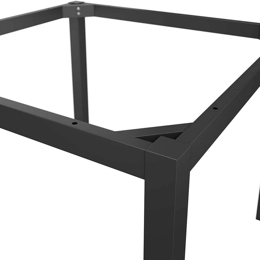 OUTLIV. Gartentisch 90x90cm  Aluminium/Glaskeramik