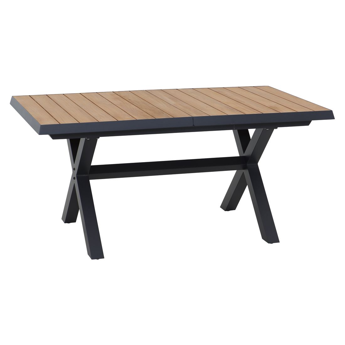 Siena Garden Sincro Ausziehtisch Aluminium/Teak