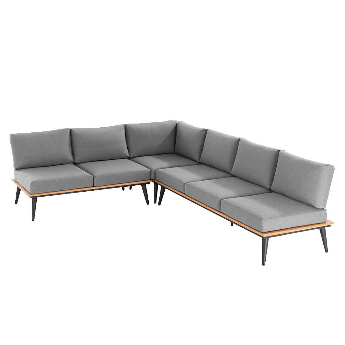 Niehoff Serra Ecklounge inkl. Loungetisch Aluminium/Canvas