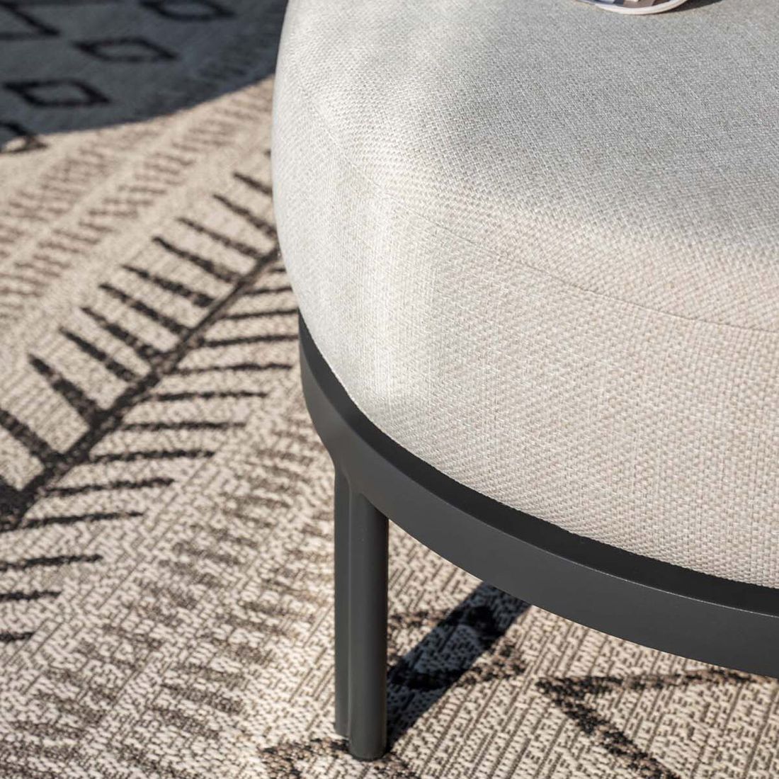 Garden Impressions Tirolo Gartenloungesofa Aluminium/Rope/Polyester