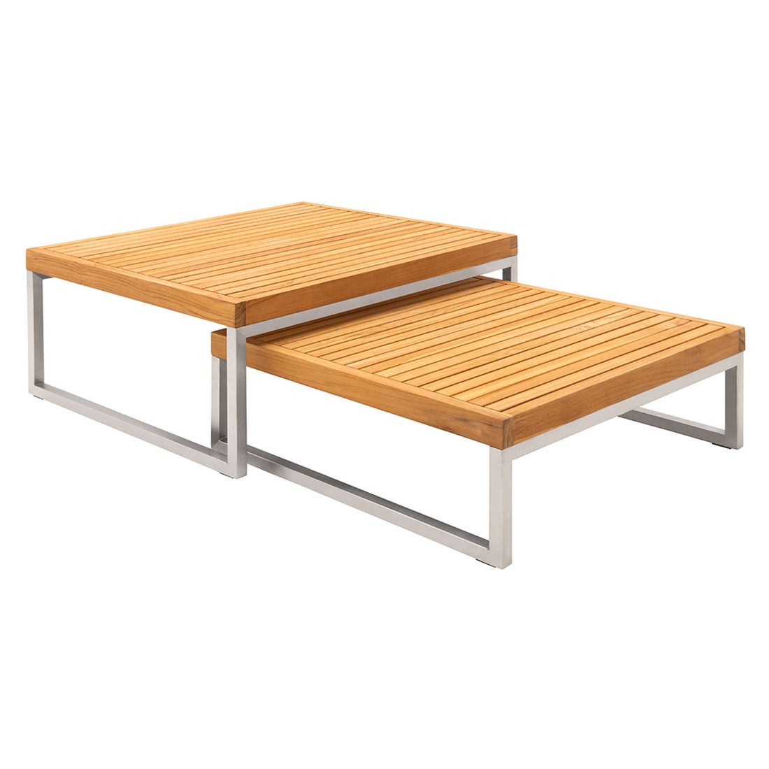 OUTLIV. Hawaii Ecklounge inkl. Loungetisch Edelstahl/Spun Polyester