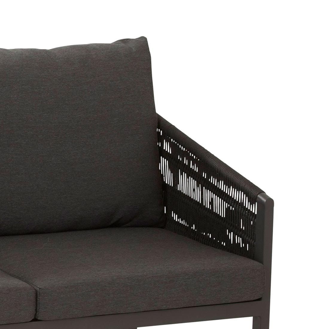 4Seasons Taste Cruz Cosy Diningsofa Aluminium/Rope/Olefin