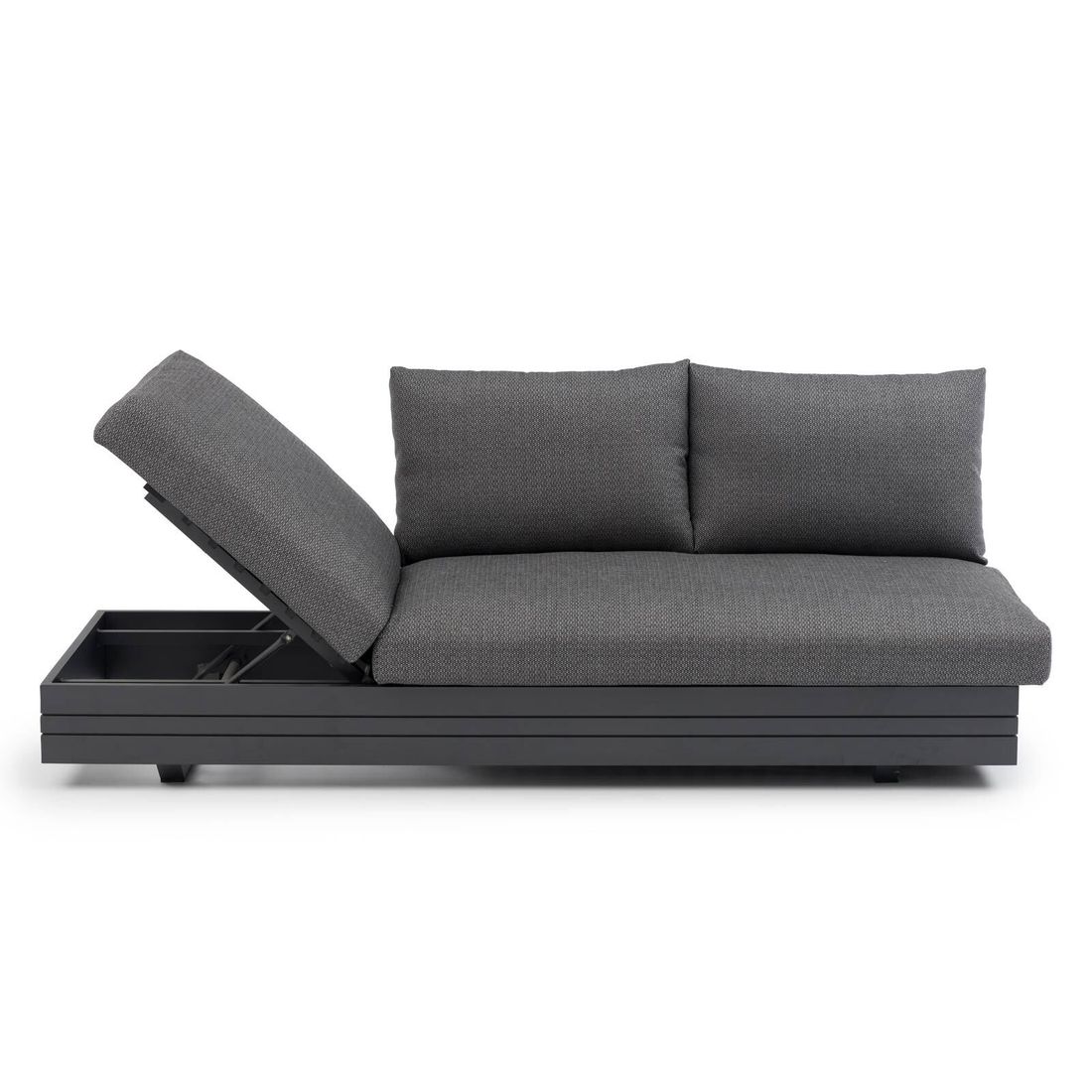 Zebra Cubo Neo Ecklounge inkl. Loungetische Aluminium/Sunproof