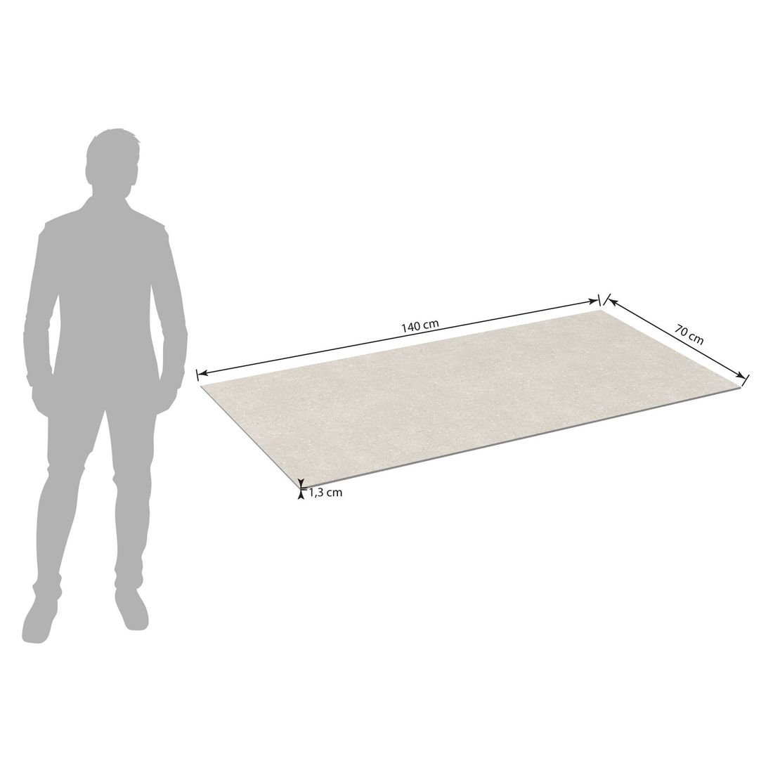 Kettler Gartentisch-Platte HPL
