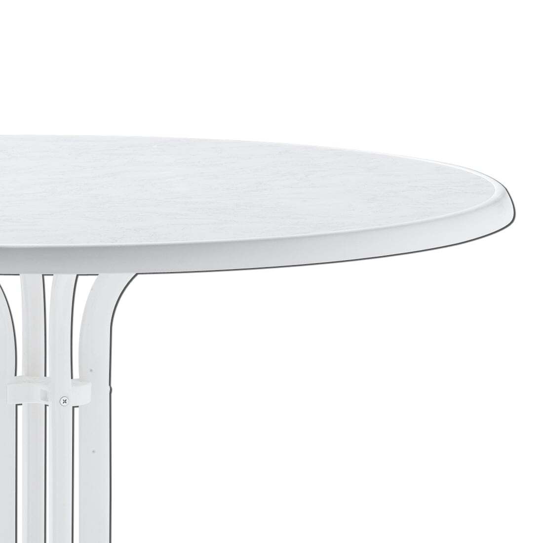 Sieger Boulevard Klapptisch Ø86cm Stahl/Mecalit