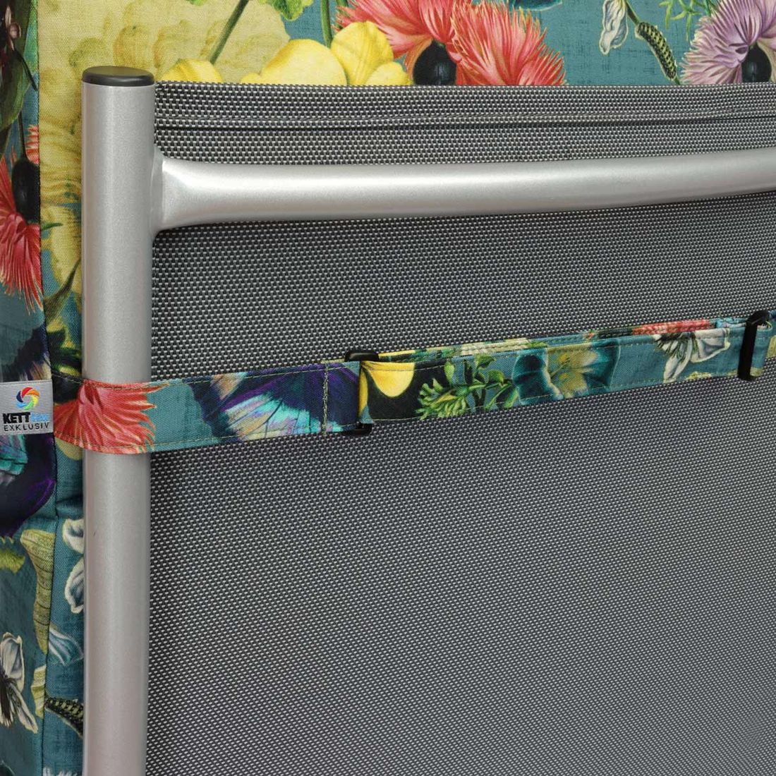 KETTtex Florida Gartenstuhlauflage Hochlehner 50x120cm Kunstfaser
