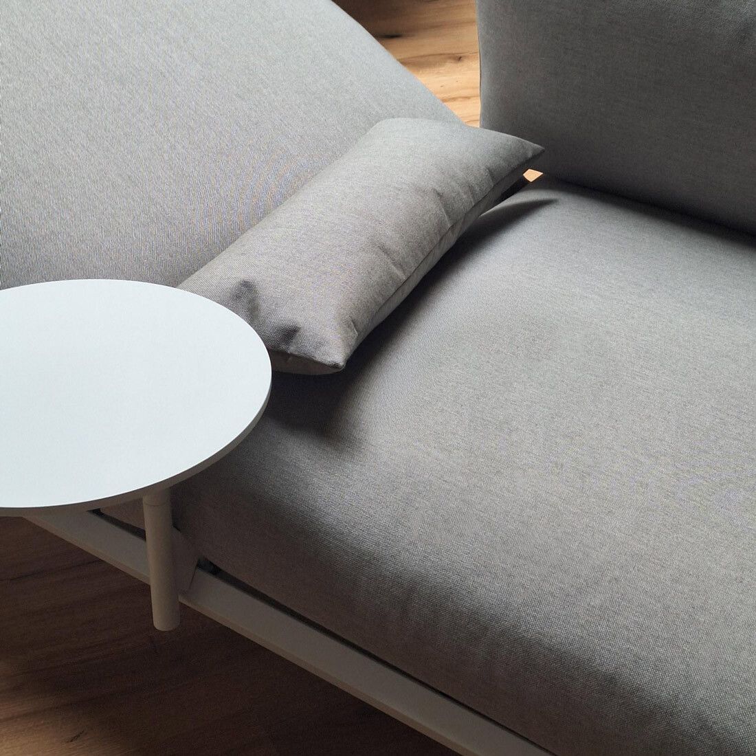 Solpuri Boom Diningsofa verstellbar Aluminium/Bombay