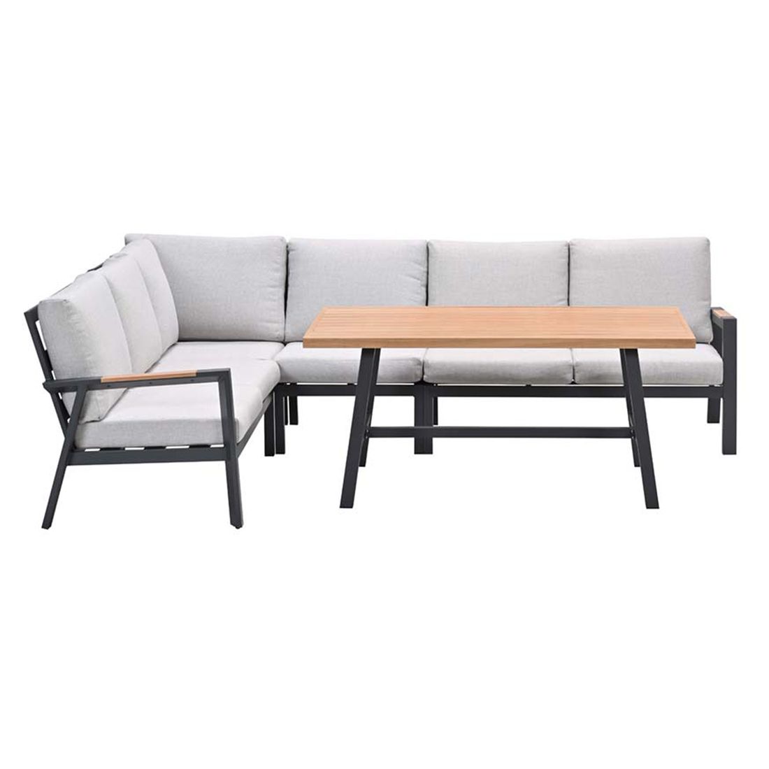 Garden Impressions Elati Dininglounge Tisch 150x89,5cm Aluminium/Polyester
