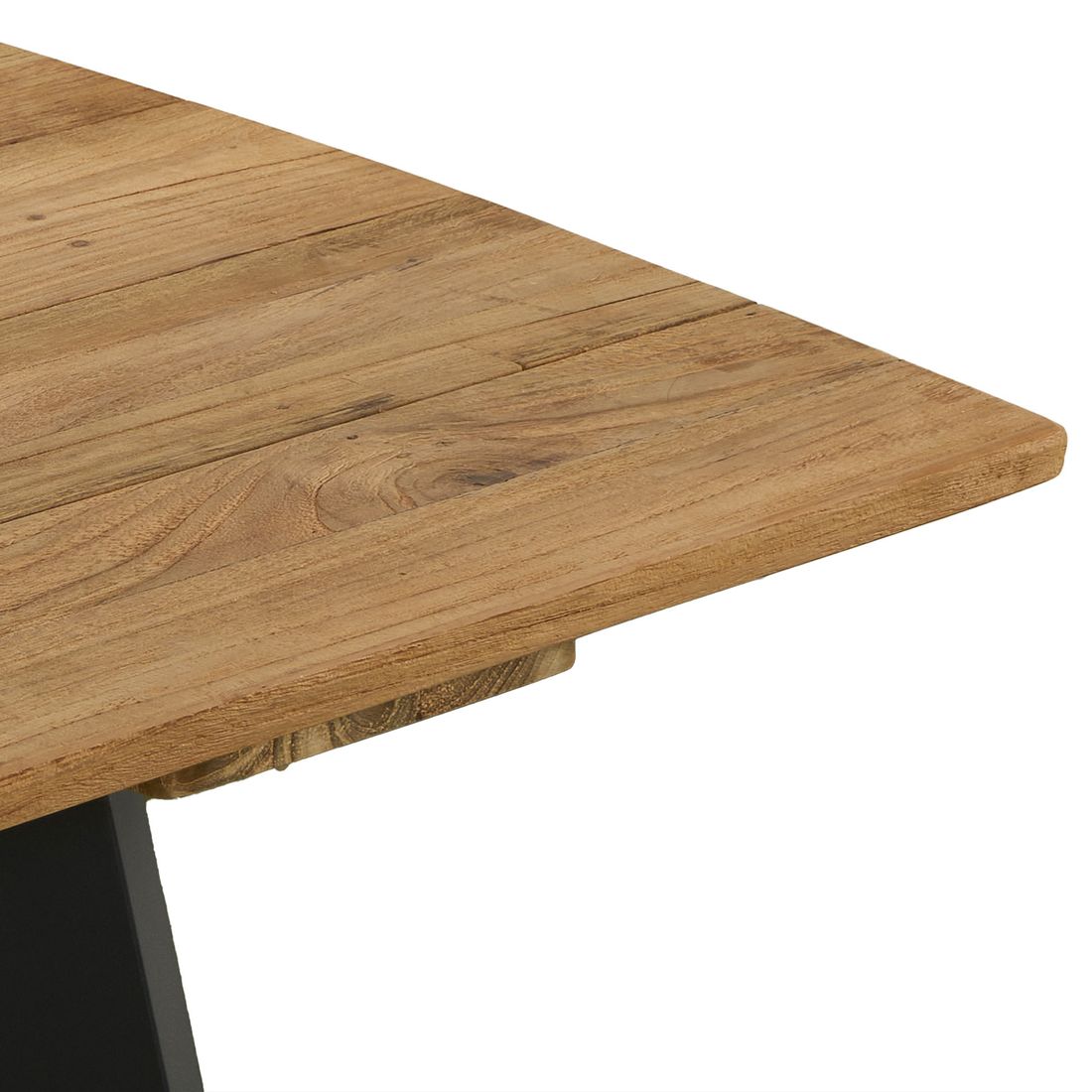 OUTLIV. Ohio II Gartentisch Aluminium/Teak recycelt