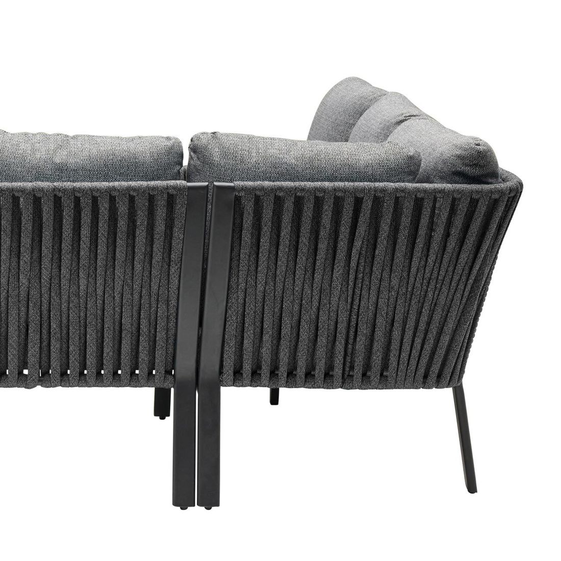 LC Garden Sofano Dininglounge Aluminium/Rope/Olefin