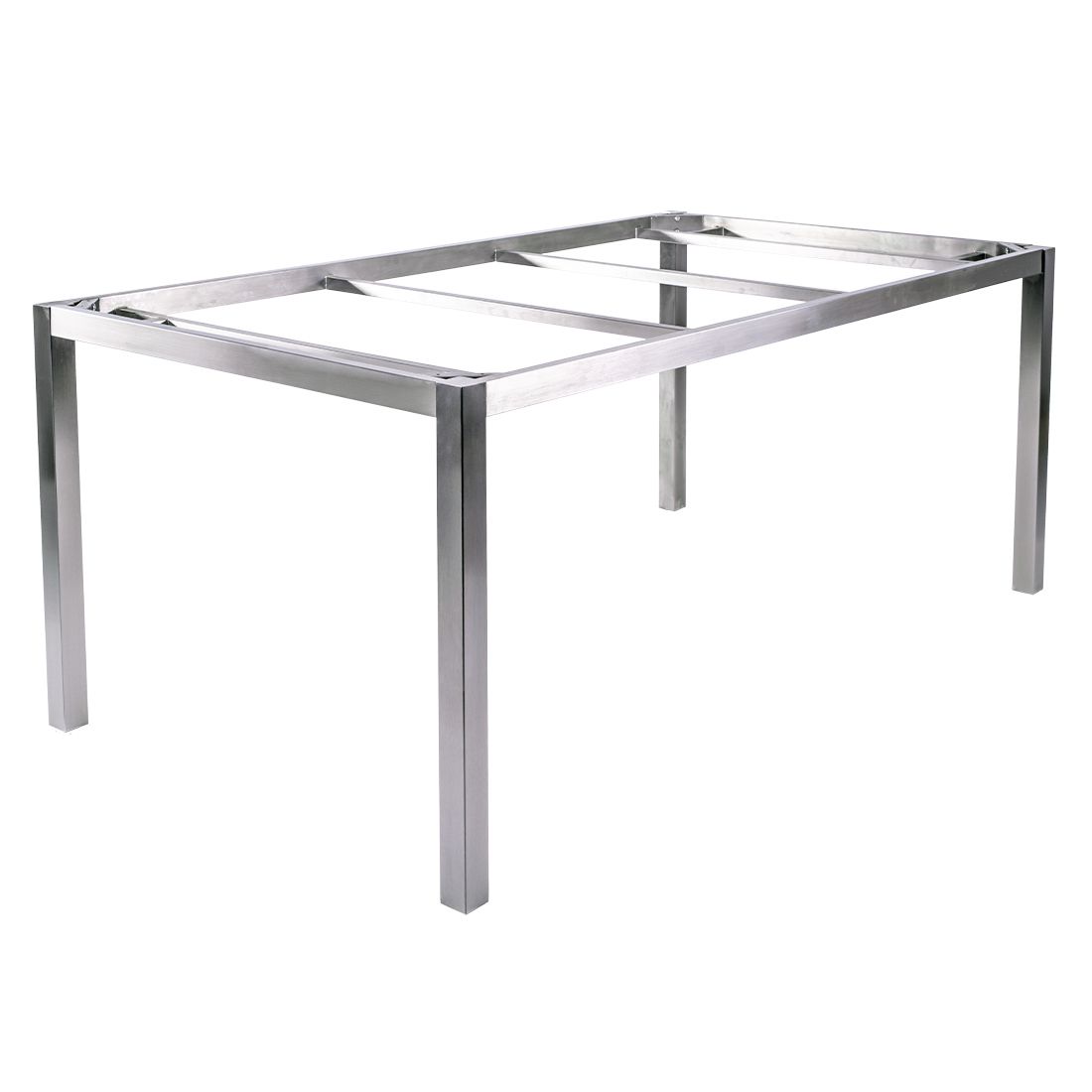 Zebra Opus Gartentisch 180x100cm Edelstahl/HPL