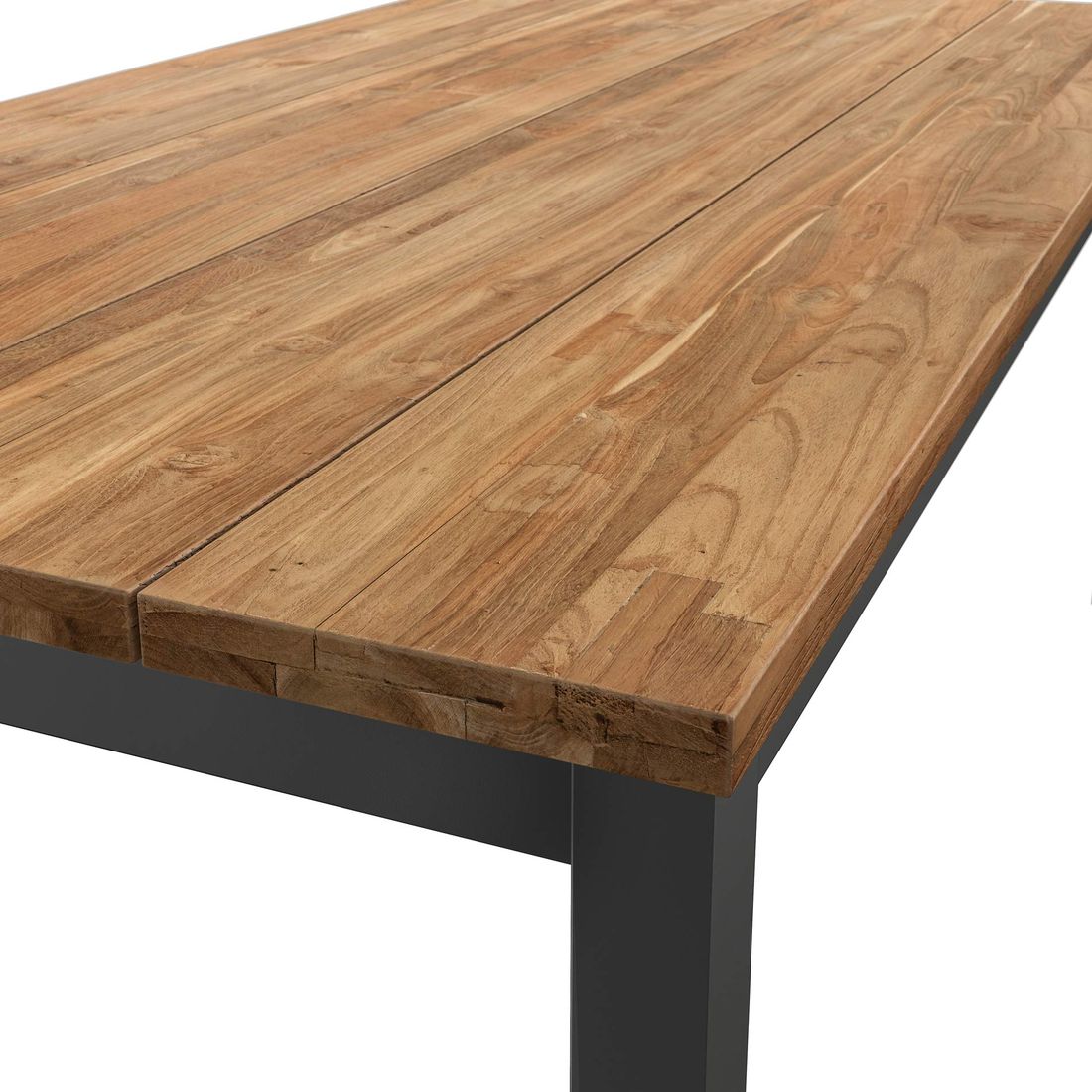 OUTLIV. Kobe Gartentisch Aluminium/Teak recycelt
