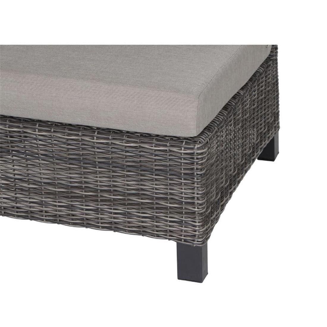 Siena Garden Corido Dininglounge Tisch 130x75cm Gardino-Geflecht/Polypropylen